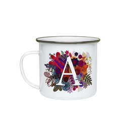 Burst of Colors Enamel Mug