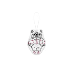 Mr. Pug Artisan Bag Charm
