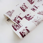 Jeepney Line Art Wrapping Paper (Roll of 20 Sheets)