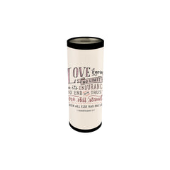 Words Of Love Paper Tube Coin Bank