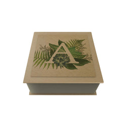 Botanical Monogram Desk Pad