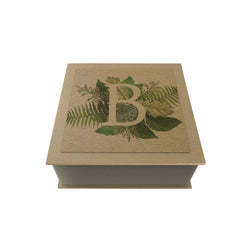 Botanical Monogram Desk Pad