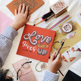 Words of Love: Love Never Gives Up Decoposter