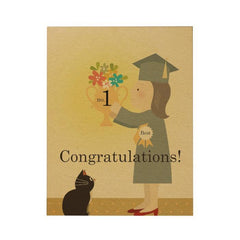 Congratulations Big Greeting Card: Female