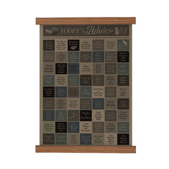 Today's Advice Scroll Poster: Nature