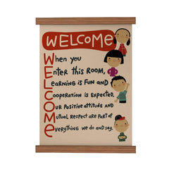 Welcome Scroll Poster