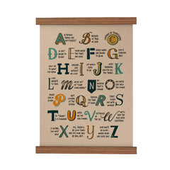 Words That Inspire Scroll: ABC