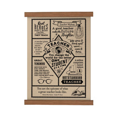 Papemelroti Teacher Scroll Poster