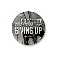 Our Greatest Weakness Badge