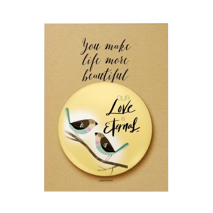 Our Love Is Eternal Badge