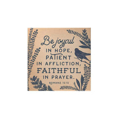 Wings of Love Magnet: Be Joyful in Hope