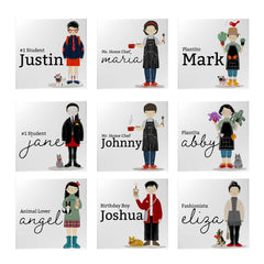 Characters Personalized Magnet