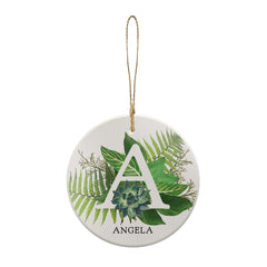 Botanical Monogram Ornaments