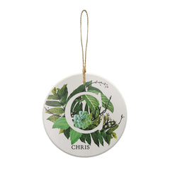 Botanical Monogram Ornaments