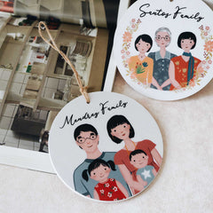 You, Me, and Family Personalized Ornaments
