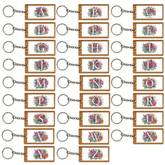 Burst of Colors Keychain