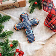 Bright Stars Above You Resin Cross