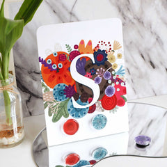 Burst of Colors Desk Magnet Board