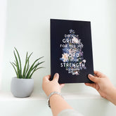 God's Garden: Do Not Grieve Decoposter