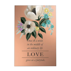 Once in a While Decoposter: Floral