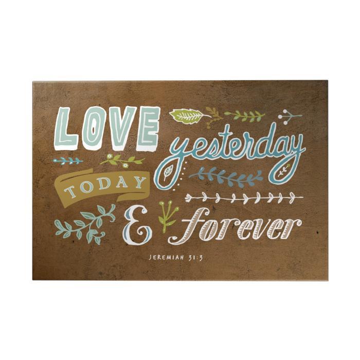Love Yesterday Decoposter