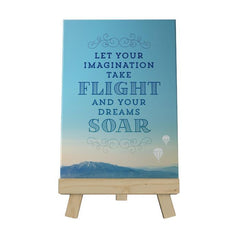 Let Your Imagination Decoposter