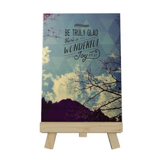 Be Truly Glad Decoposter