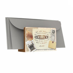 We Are What We Repeatedly Do Letter Holder