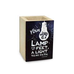 Your Word Is a Lamp Penholder