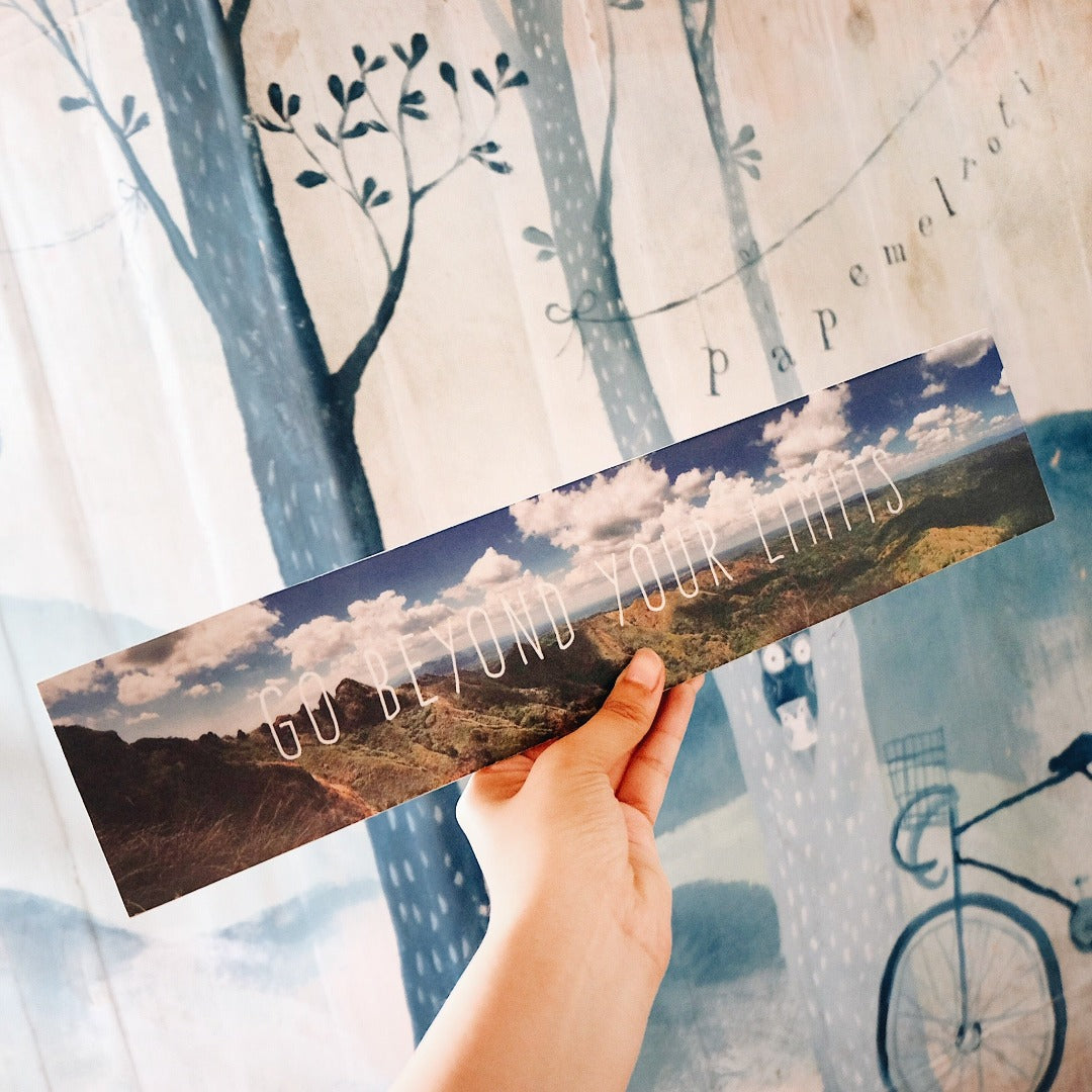 Go Beyond Your Limits Long Decoposter