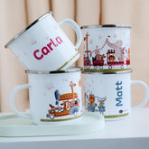 Kinder Animals Enamel Mug