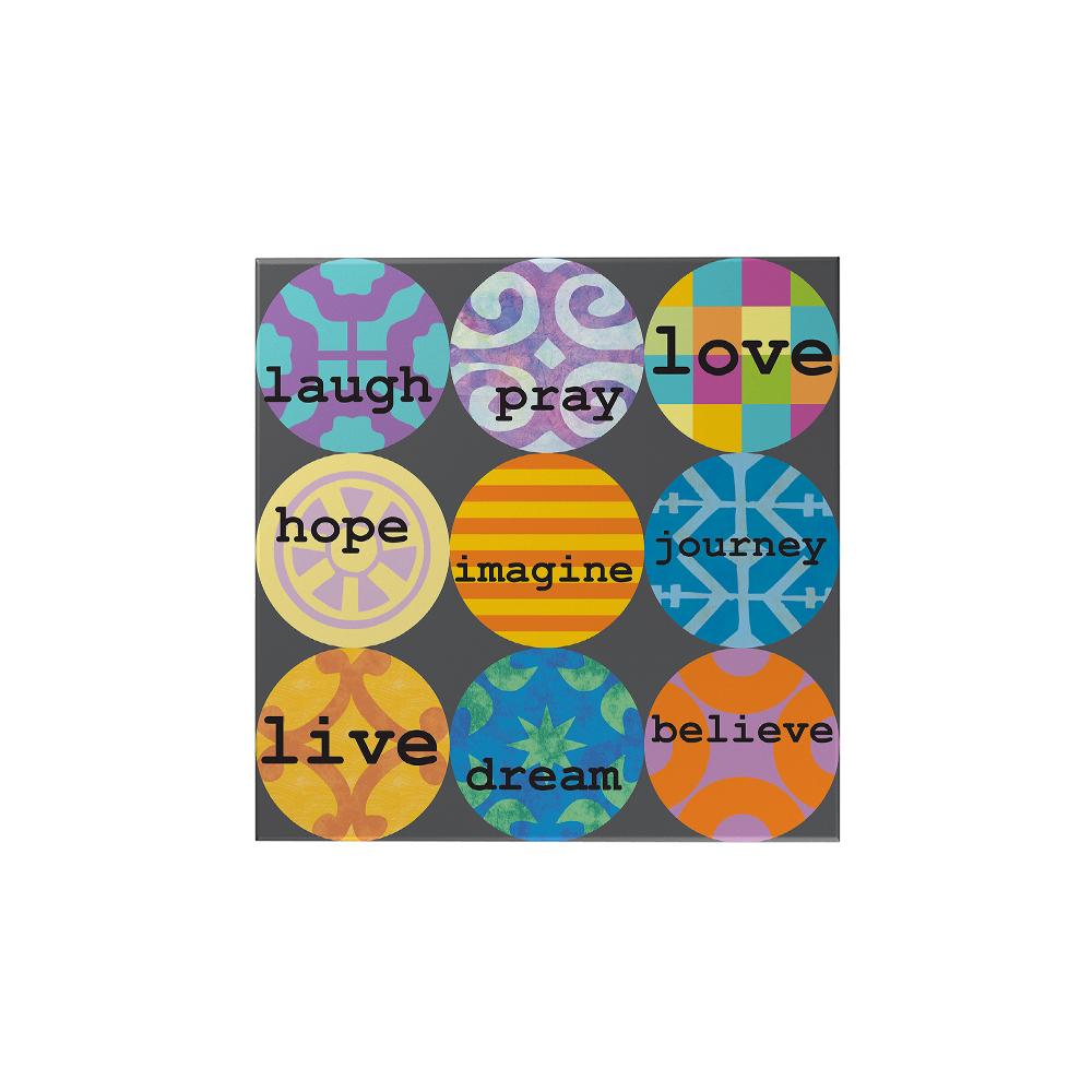 Laugh Pray Love Magnet