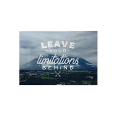 Leave Your Limitations Behind Decoposter