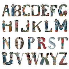 Letras Y Figuras Personalized Decoposter