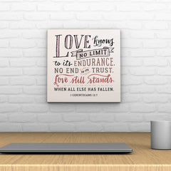 Words of Love: Love Knows No Limit Decoposter