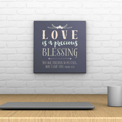 Love Is a Precious Blessing Decoposter