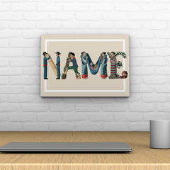 Letras Y Figuras Personalized Decoposter