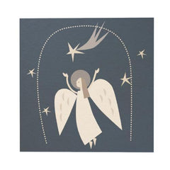 Christmas Angel Square Greeting Card