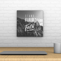 Stand Firm in Faith Decoposter