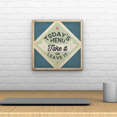 Today's Menu Decoposter