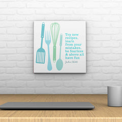 Try New Recipes Decoposter