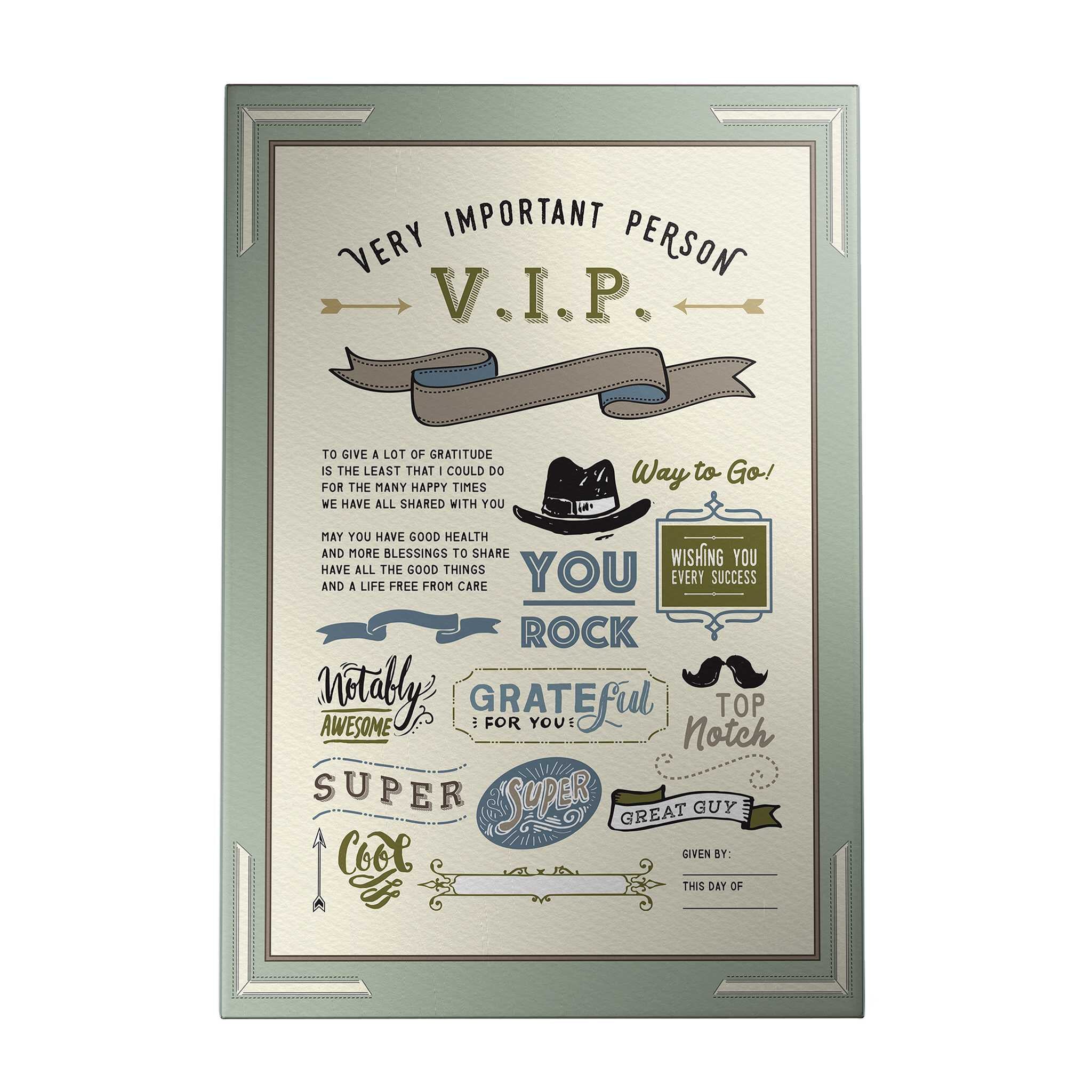 VIP You Rock Decoposter