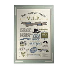 VIP You Rock Decoposter