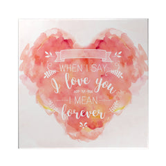 When I Say I Love You Decoposter