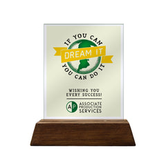 Personalized Glass Plaque