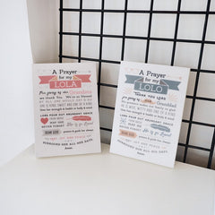 Rectangular Decoposter for Grandparent