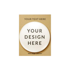 Personalized Matte Badge