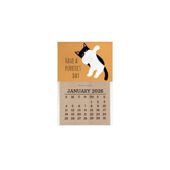 Pawsome Desk Calendar 2026