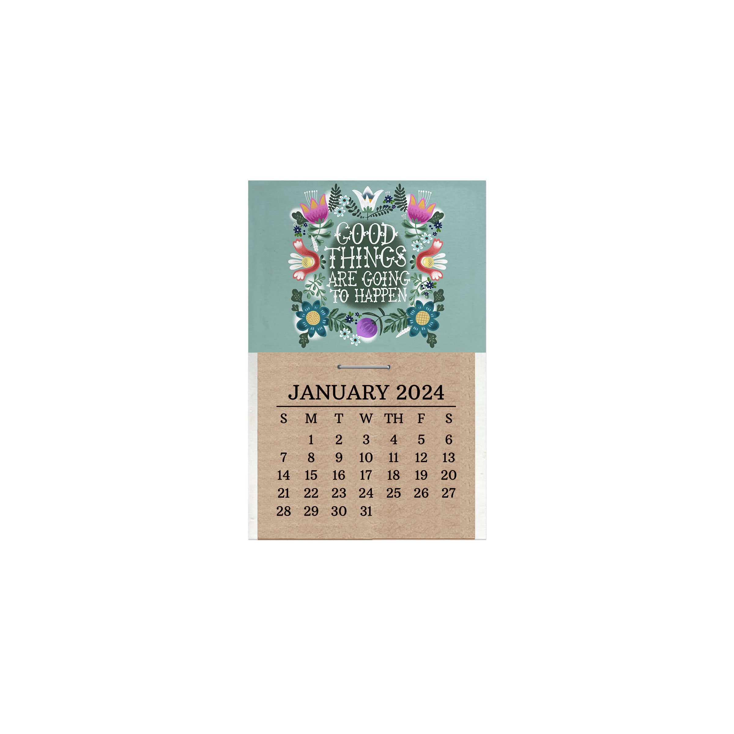 Affirmation Desk Calendar 2024