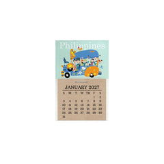 2027 Philippine Collection Desk Calendar